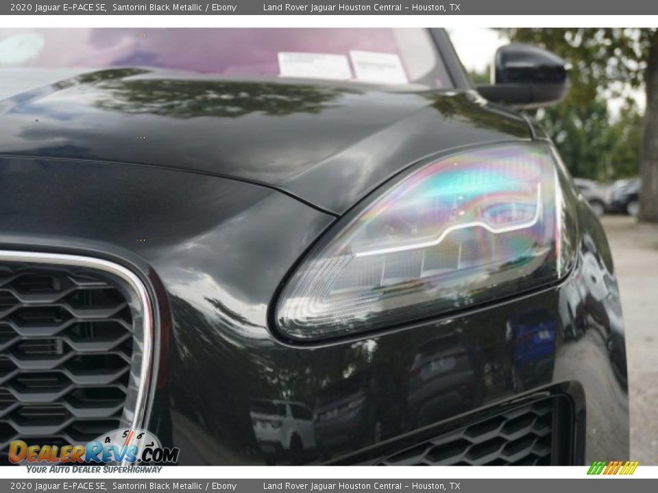 2020 Jaguar E-PACE SE Santorini Black Metallic / Ebony Photo #7