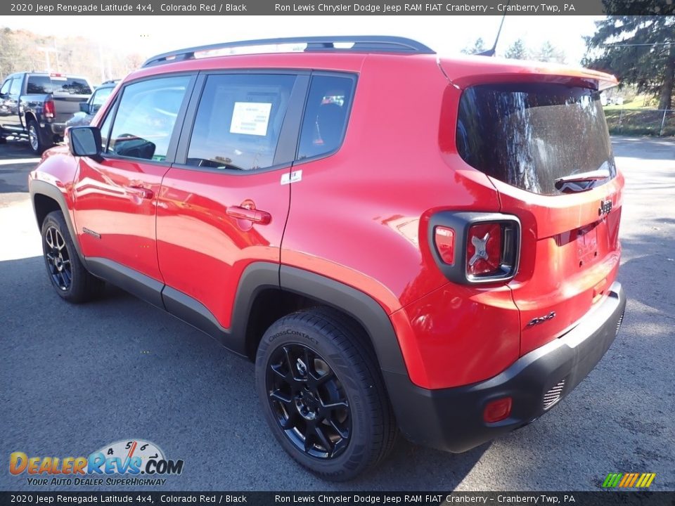 2020 Jeep Renegade Latitude 4x4 Colorado Red / Black Photo #3