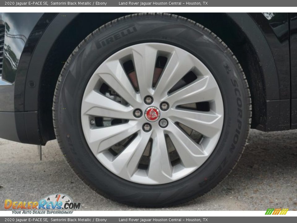 2020 Jaguar E-PACE SE Santorini Black Metallic / Ebony Photo #8