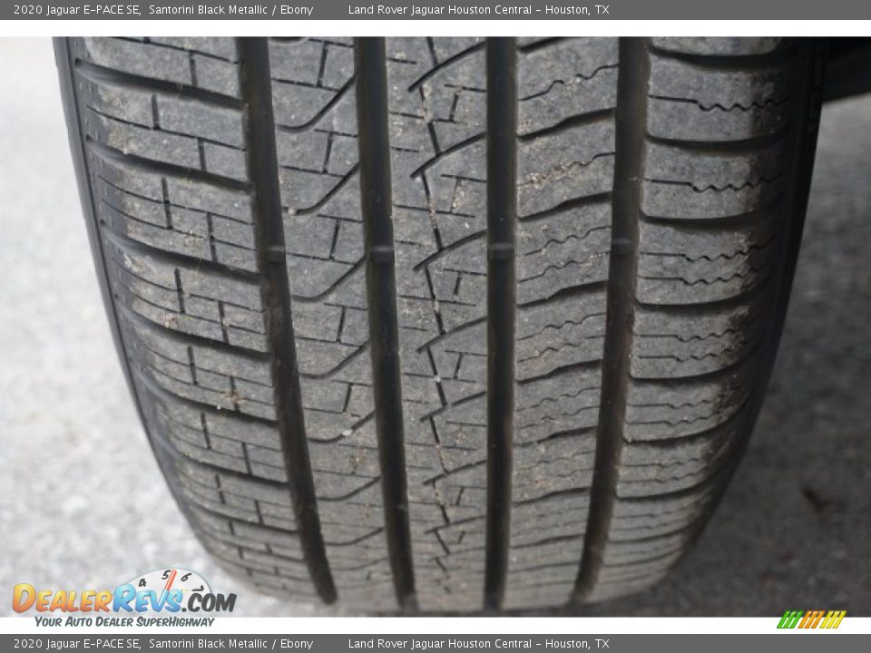 2020 Jaguar E-PACE SE Santorini Black Metallic / Ebony Photo #9