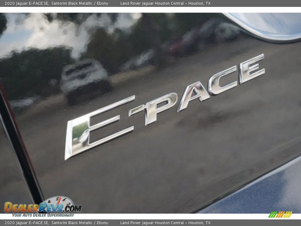 2020 Jaguar E-PACE SE Santorini Black Metallic / Ebony Photo #10