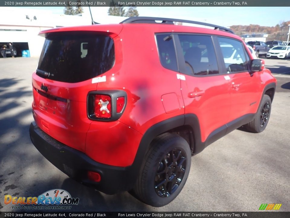 2020 Jeep Renegade Latitude 4x4 Colorado Red / Black Photo #5