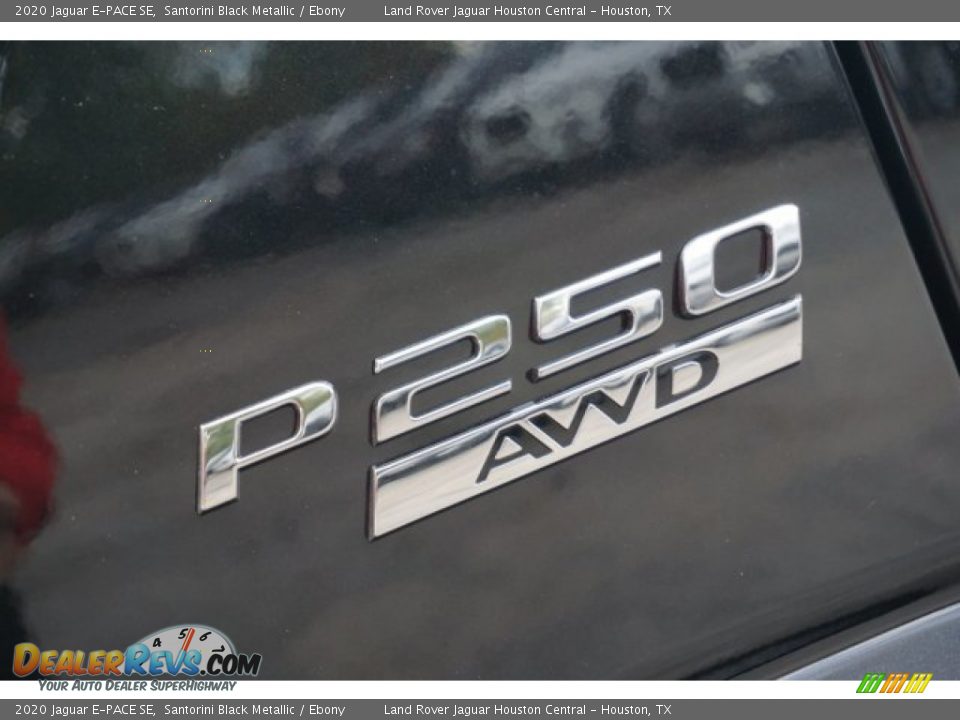 2020 Jaguar E-PACE SE Santorini Black Metallic / Ebony Photo #11