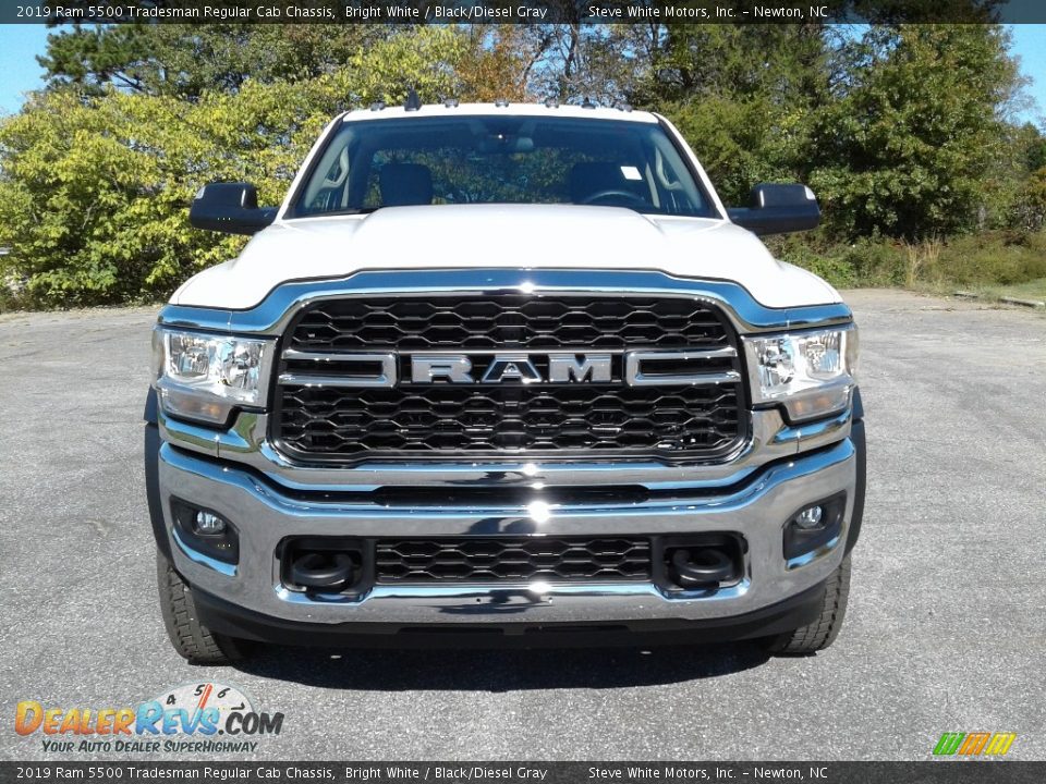 2019 Ram 5500 Tradesman Regular Cab Chassis Bright White / Black/Diesel Gray Photo #3