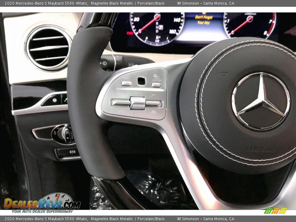 2020 Mercedes-Benz S Maybach S560 4Matic Steering Wheel Photo #18