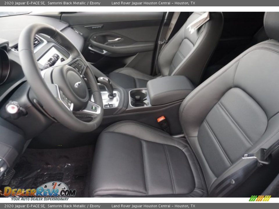 2020 Jaguar E-PACE SE Santorini Black Metallic / Ebony Photo #12