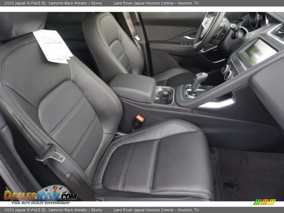 2020 Jaguar E-PACE SE Santorini Black Metallic / Ebony Photo #13