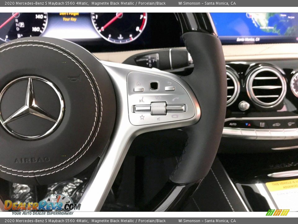 2020 Mercedes-Benz S Maybach S560 4Matic Steering Wheel Photo #19