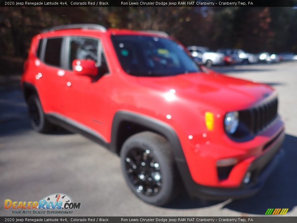 2020 Jeep Renegade Latitude 4x4 Colorado Red / Black Photo #7