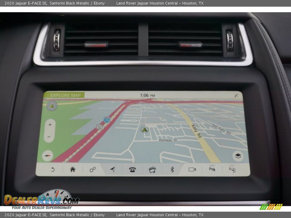 2020 Jaguar E-PACE SE Santorini Black Metallic / Ebony Photo #16