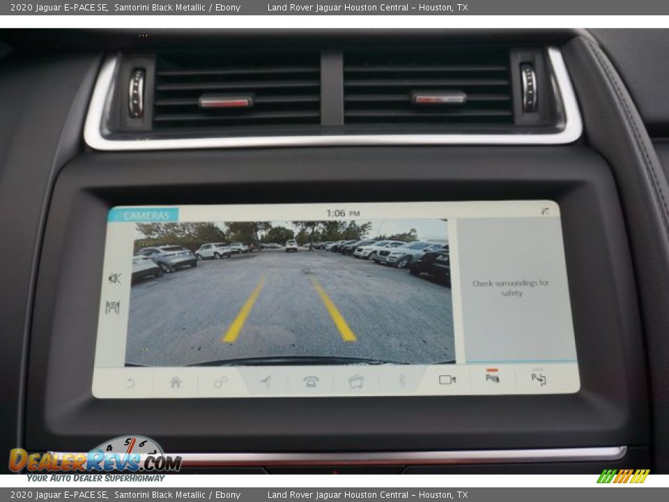 2020 Jaguar E-PACE SE Santorini Black Metallic / Ebony Photo #17