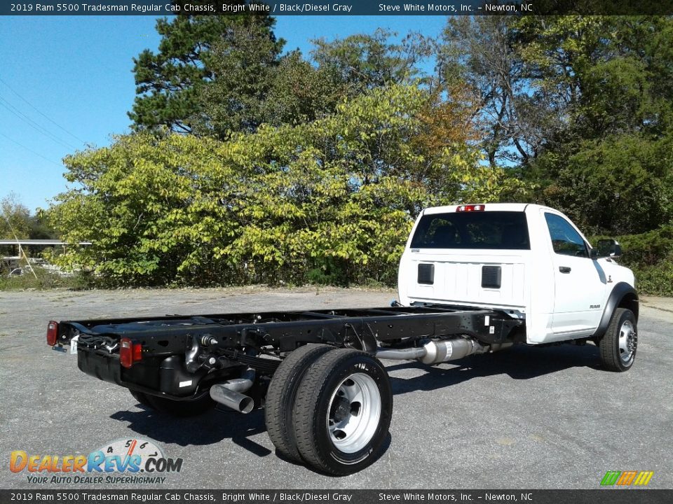 2019 Ram 5500 Tradesman Regular Cab Chassis Bright White / Black/Diesel Gray Photo #6