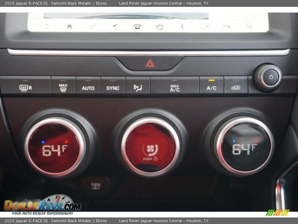 2020 Jaguar E-PACE SE Santorini Black Metallic / Ebony Photo #18