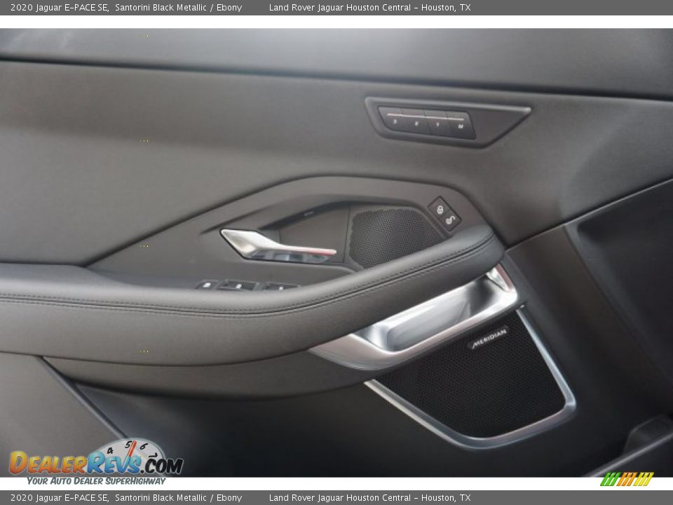 2020 Jaguar E-PACE SE Santorini Black Metallic / Ebony Photo #22