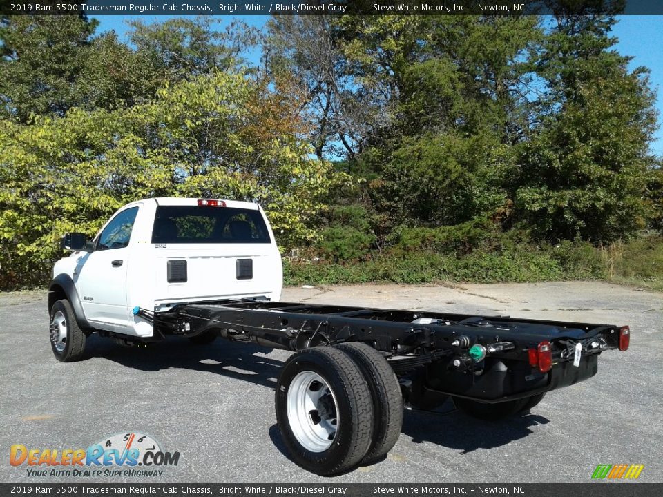 2019 Ram 5500 Tradesman Regular Cab Chassis Bright White / Black/Diesel Gray Photo #8
