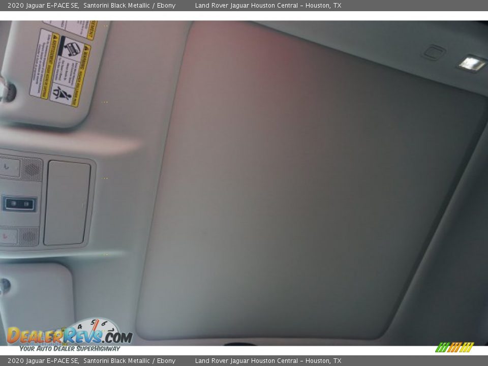 2020 Jaguar E-PACE SE Santorini Black Metallic / Ebony Photo #24