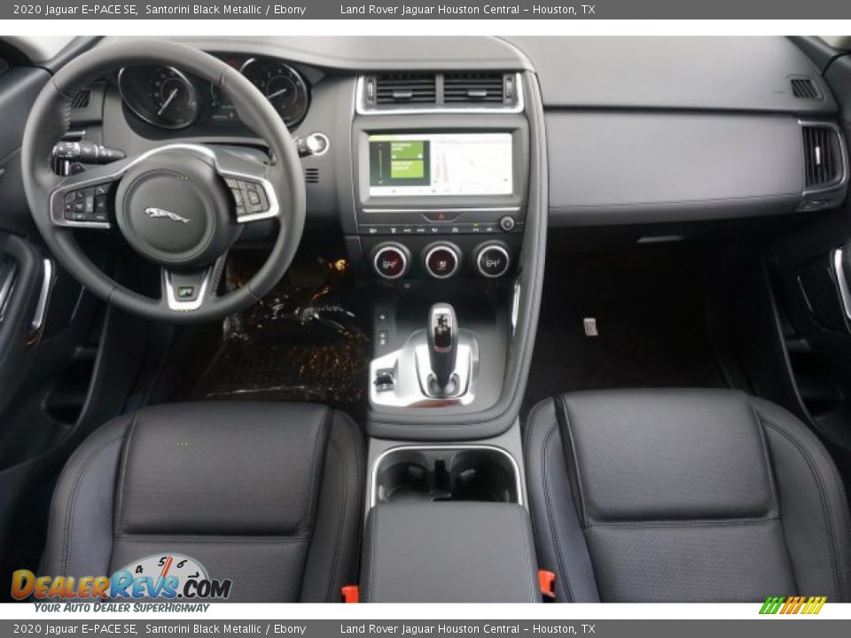 2020 Jaguar E-PACE SE Santorini Black Metallic / Ebony Photo #25