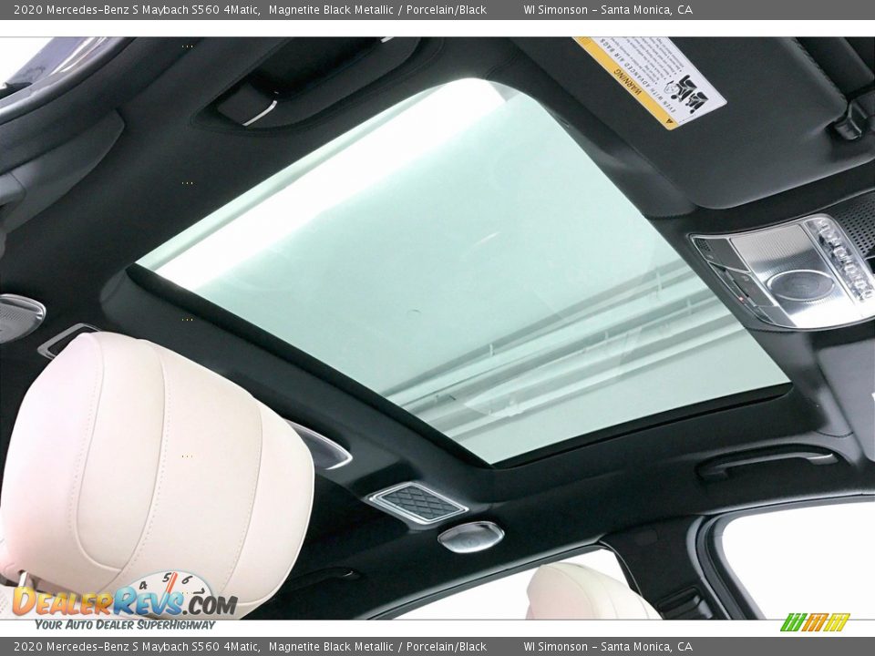 Sunroof of 2020 Mercedes-Benz S Maybach S560 4Matic Photo #29