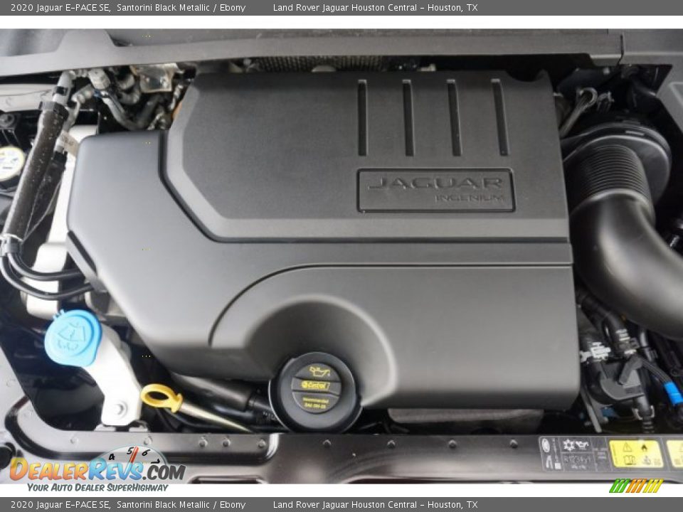 2020 Jaguar E-PACE SE Santorini Black Metallic / Ebony Photo #31