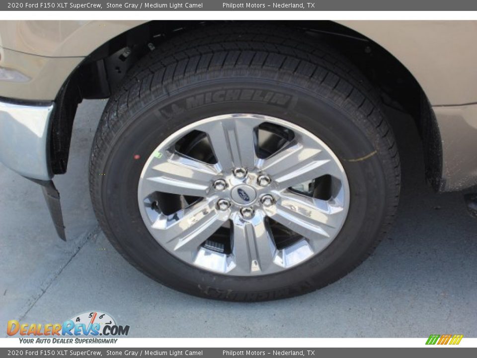 2020 Ford F150 XLT SuperCrew Stone Gray / Medium Light Camel Photo #5
