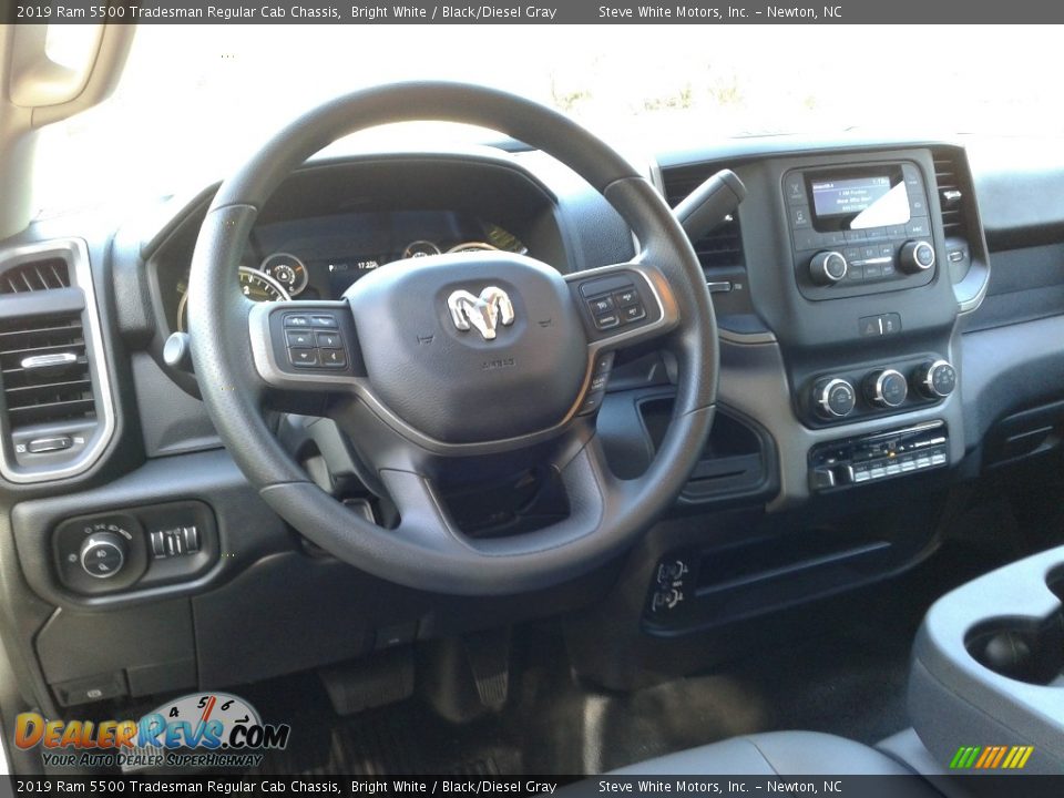 2019 Ram 5500 Tradesman Regular Cab Chassis Bright White / Black/Diesel Gray Photo #22