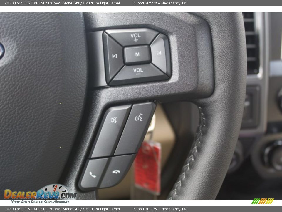 2020 Ford F150 XLT SuperCrew Steering Wheel Photo #13