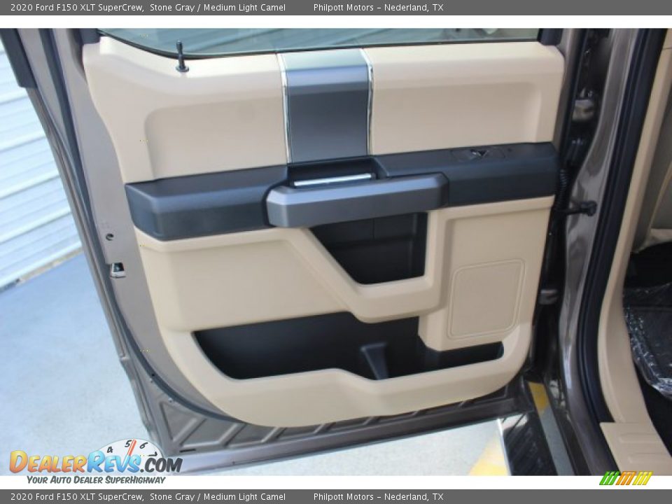 2020 Ford F150 XLT SuperCrew Stone Gray / Medium Light Camel Photo #19