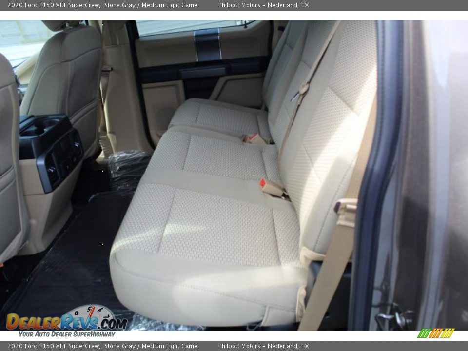 2020 Ford F150 XLT SuperCrew Stone Gray / Medium Light Camel Photo #20