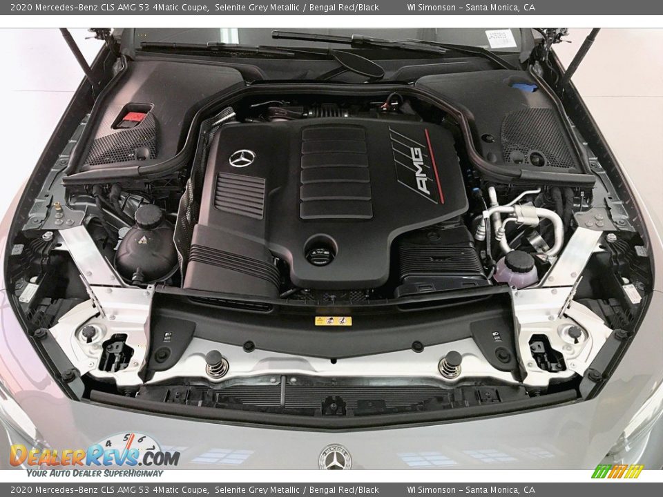 2020 Mercedes-Benz CLS AMG 53 4Matic Coupe 3.0 Liter AMG biturbo DOHC 24-Valve VVT Inline 6 Cylinder w/EQ Boost Engine Photo #9