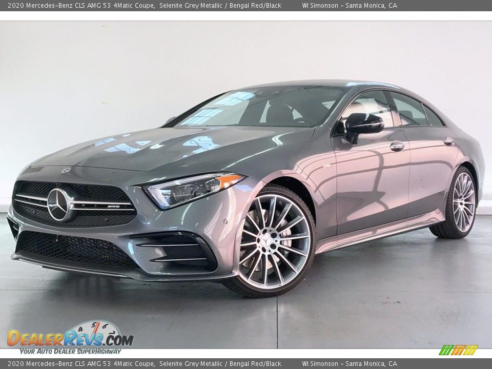 Front 3/4 View of 2020 Mercedes-Benz CLS AMG 53 4Matic Coupe Photo #12