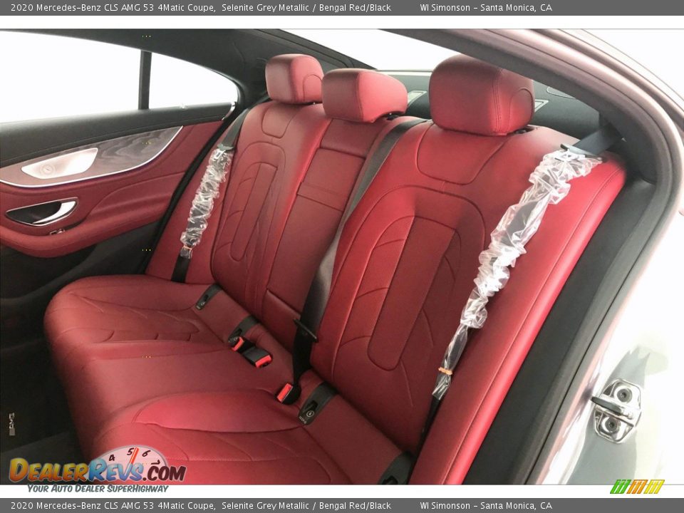 Rear Seat of 2020 Mercedes-Benz CLS AMG 53 4Matic Coupe Photo #15