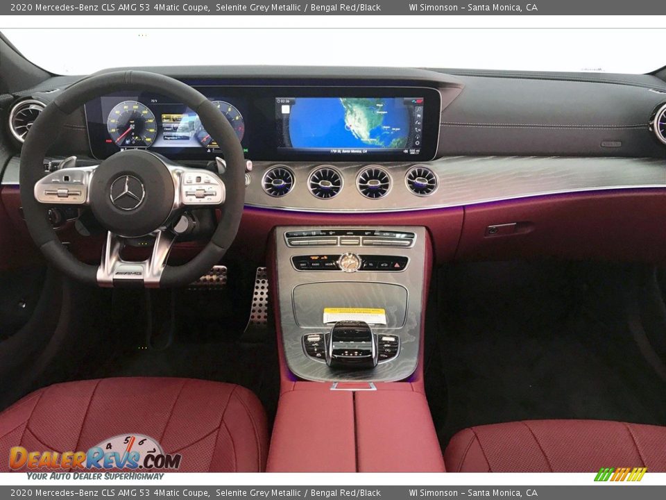 Dashboard of 2020 Mercedes-Benz CLS AMG 53 4Matic Coupe Photo #17