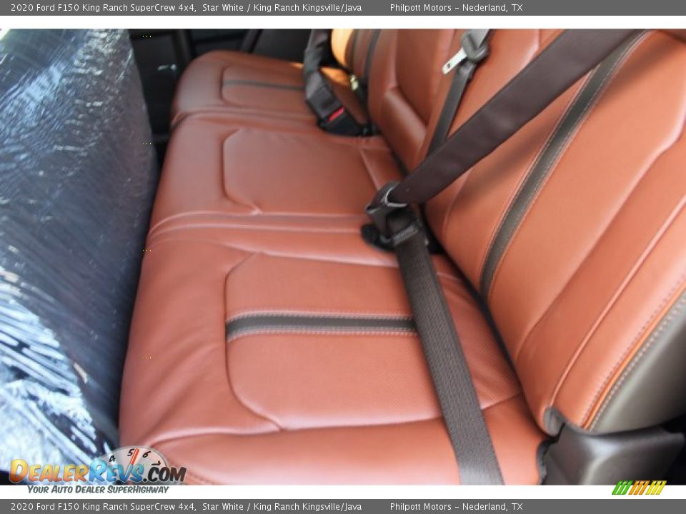 Rear Seat of 2020 Ford F150 King Ranch SuperCrew 4x4 Photo #20
