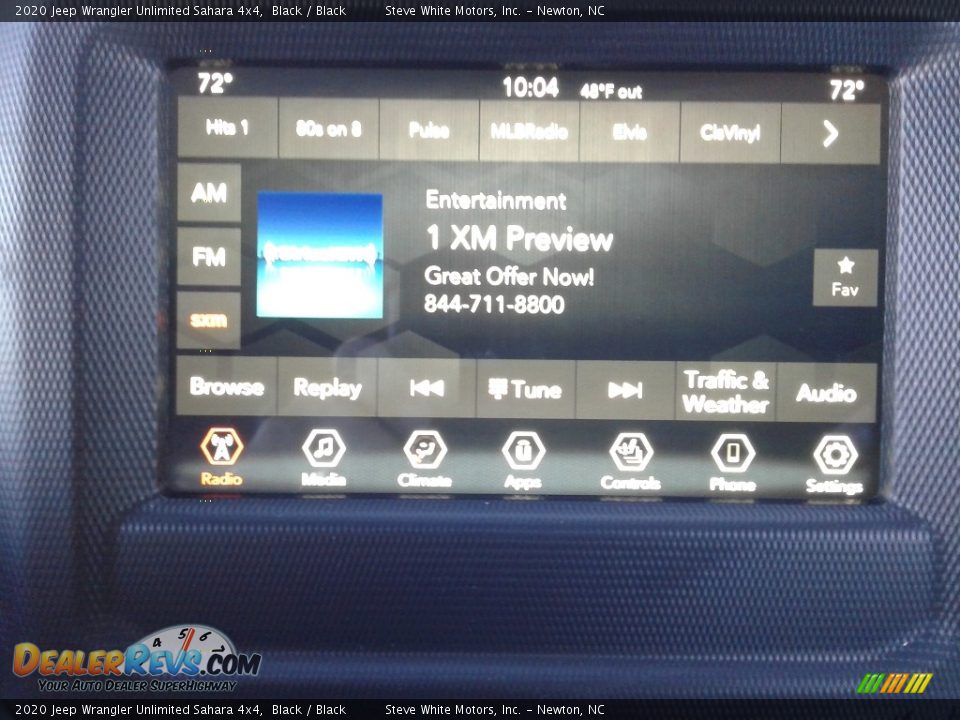 2020 Jeep Wrangler Unlimited Sahara 4x4 Black / Black Photo #20