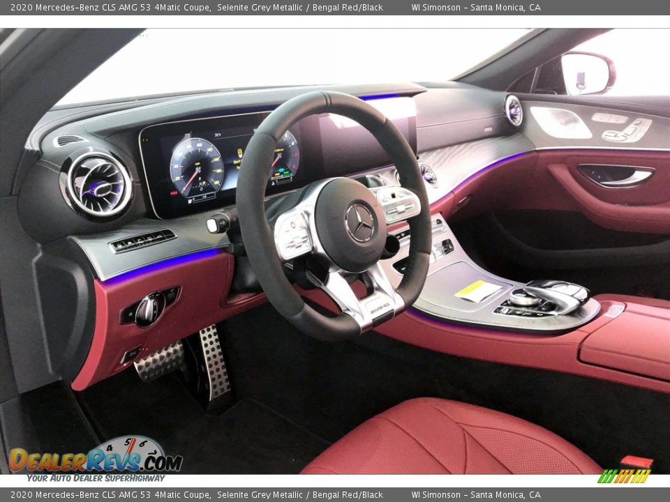 Dashboard of 2020 Mercedes-Benz CLS AMG 53 4Matic Coupe Photo #22