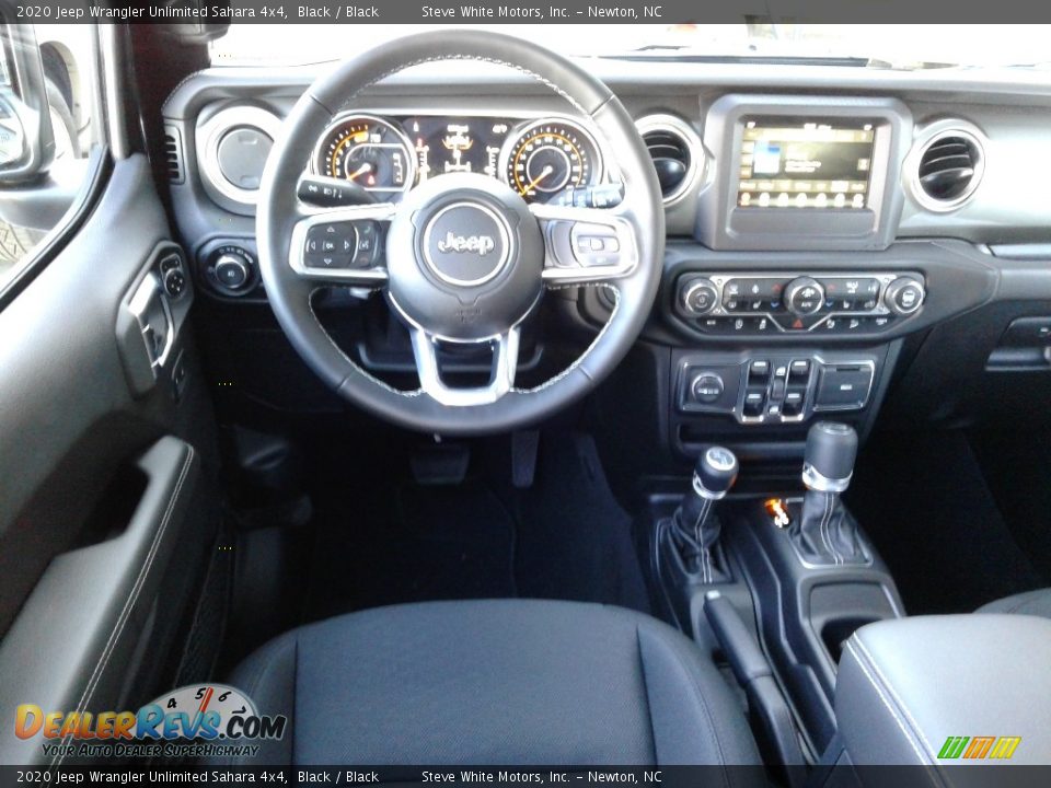 2020 Jeep Wrangler Unlimited Sahara 4x4 Black / Black Photo #26