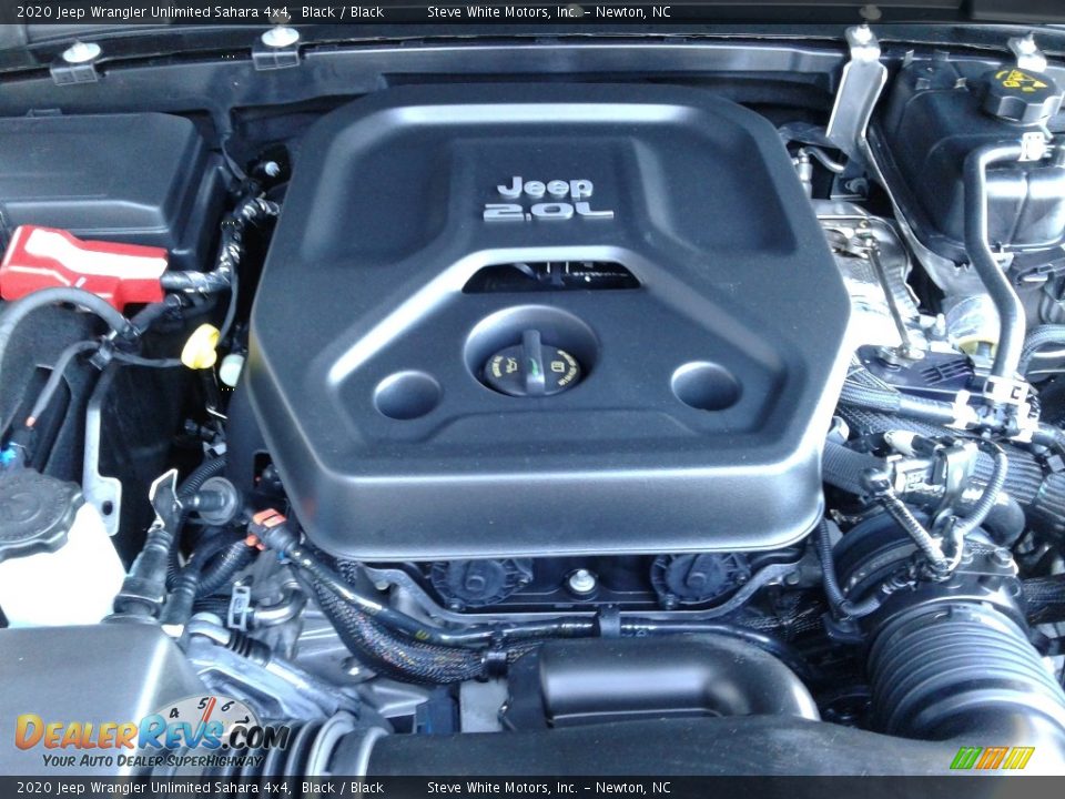 2020 Jeep Wrangler Unlimited Sahara 4x4 Black / Black Photo #28