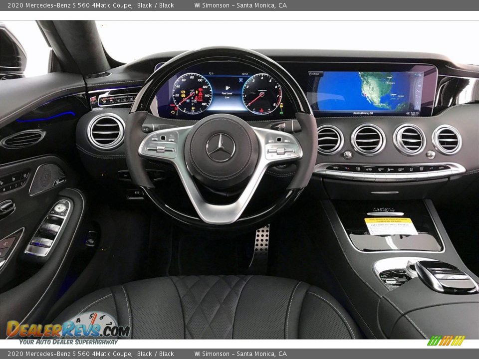 Dashboard of 2020 Mercedes-Benz S 560 4Matic Coupe Photo #4