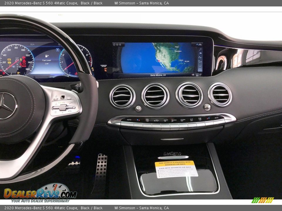 Controls of 2020 Mercedes-Benz S 560 4Matic Coupe Photo #5