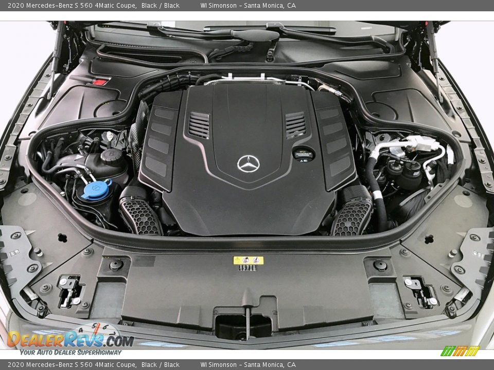 2020 Mercedes-Benz S 560 4Matic Coupe 4.0 Liter DI biturbo DOHC 32-Valve VVT V8 Engine Photo #9