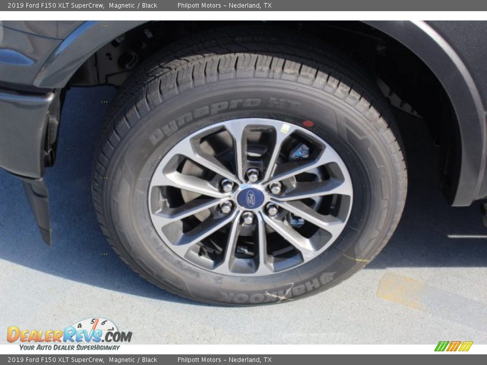 2019 Ford F150 XLT SuperCrew Magnetic / Black Photo #5