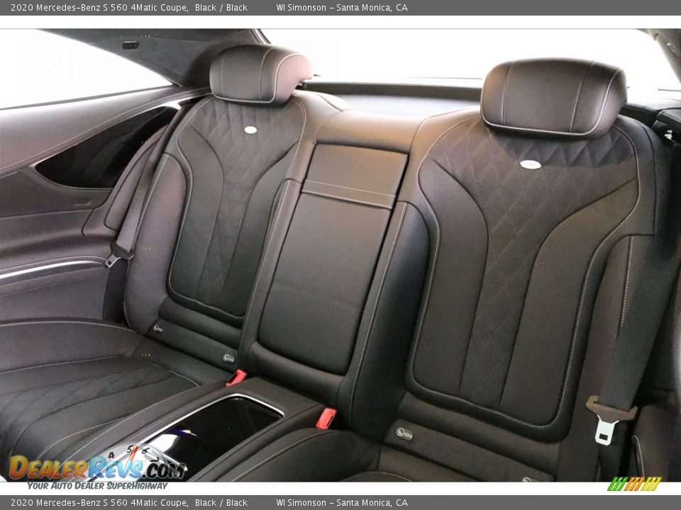 Rear Seat of 2020 Mercedes-Benz S 560 4Matic Coupe Photo #15