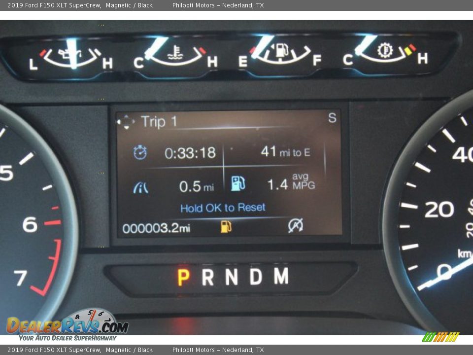 2019 Ford F150 XLT SuperCrew Magnetic / Black Photo #15
