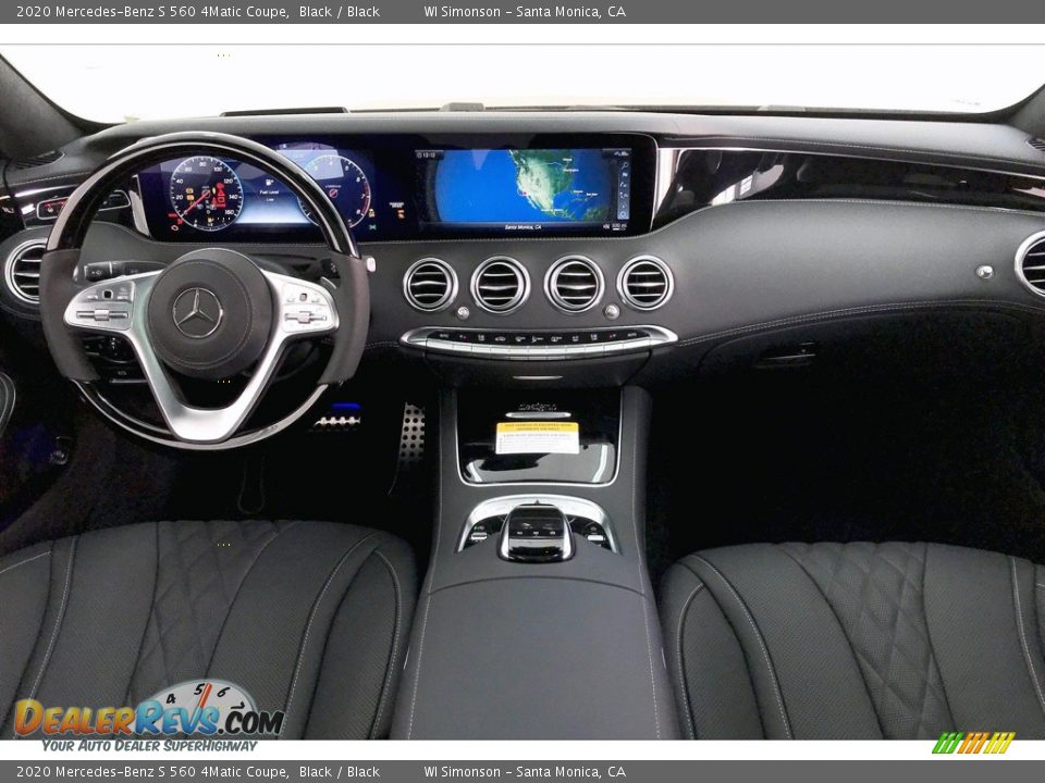 2020 Mercedes-Benz S 560 4Matic Coupe Black / Black Photo #17