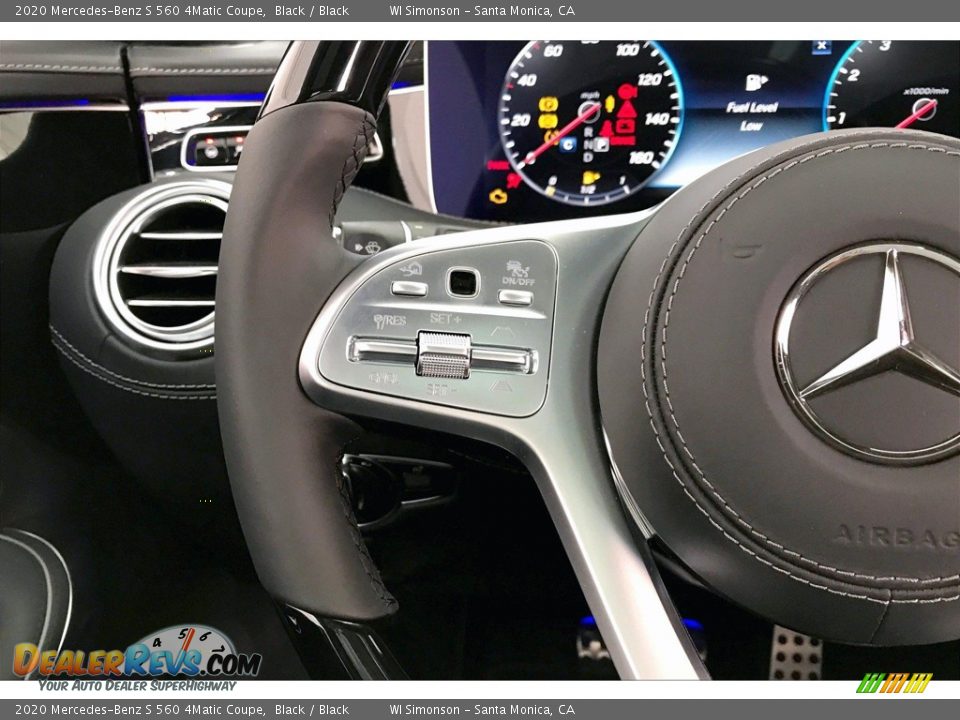 2020 Mercedes-Benz S 560 4Matic Coupe Steering Wheel Photo #18