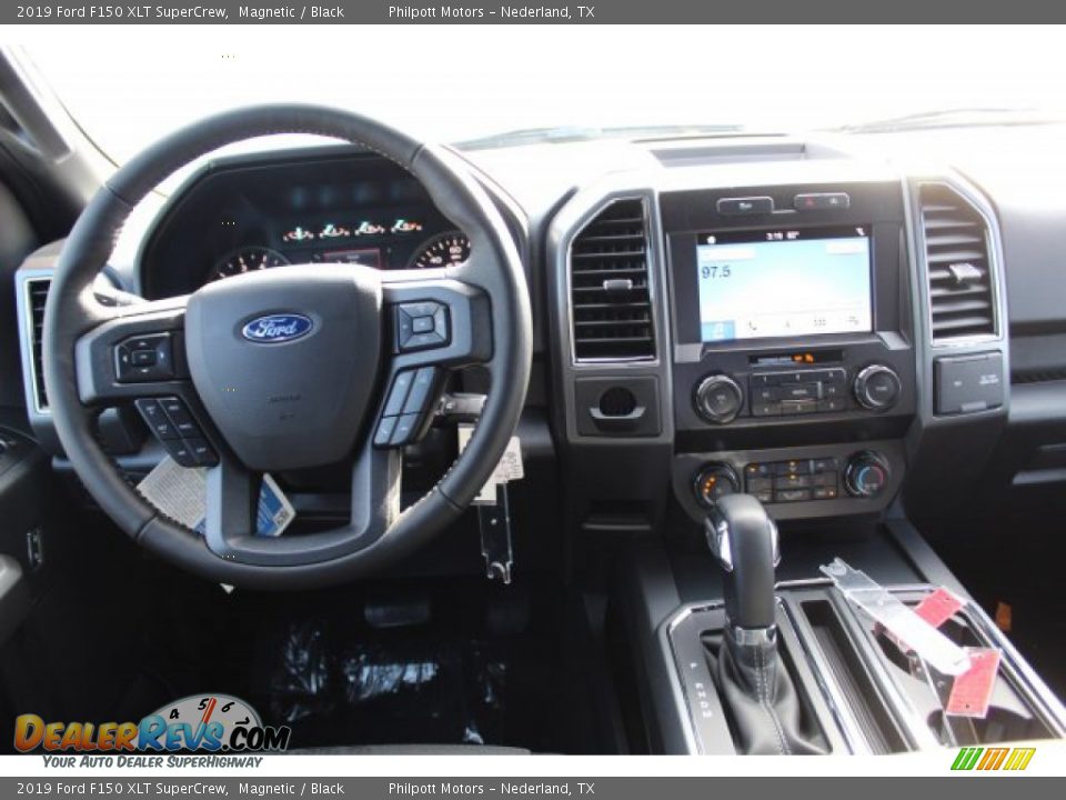 2019 Ford F150 XLT SuperCrew Magnetic / Black Photo #21
