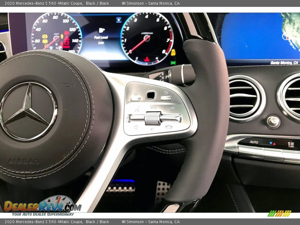 2020 Mercedes-Benz S 560 4Matic Coupe Steering Wheel Photo #19