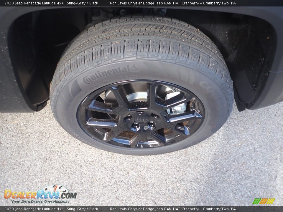 2020 Jeep Renegade Latitude 4x4 Sting-Gray / Black Photo #9