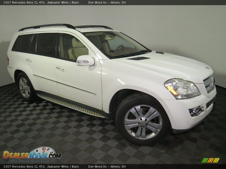 2007 Mercedes-Benz GL 450 Alabaster White / Black Photo #2