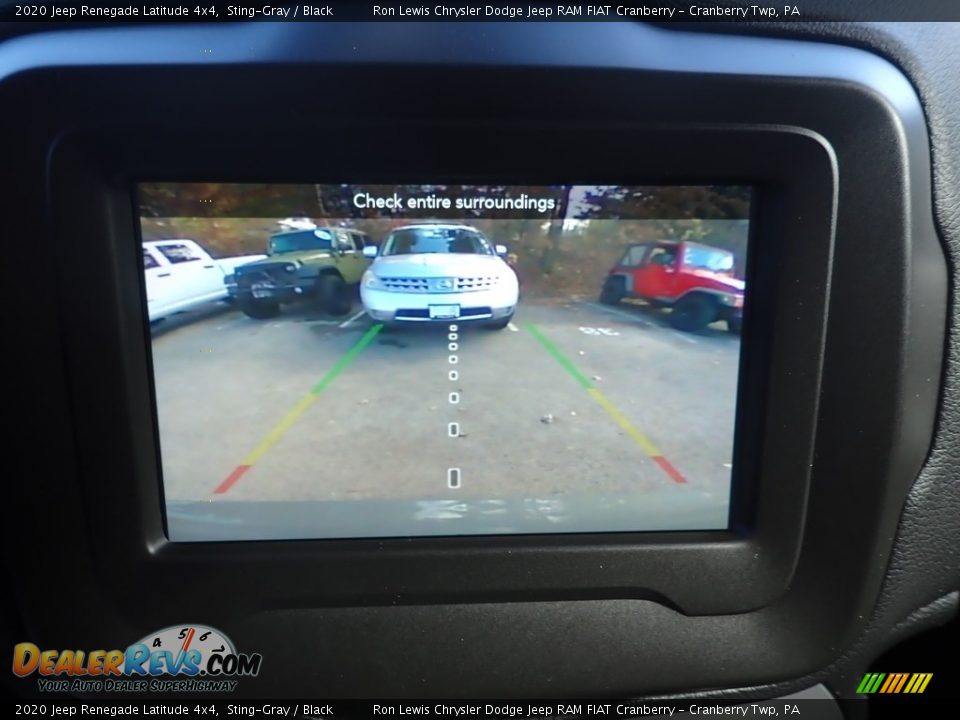 2020 Jeep Renegade Latitude 4x4 Sting-Gray / Black Photo #17